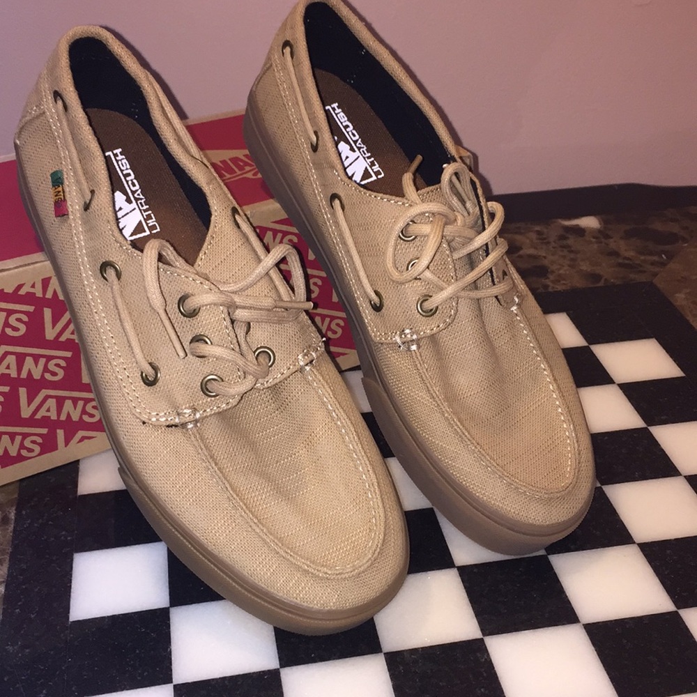 Men’s Vans Chauffeur Sf- Hemp Khaki Gum Rasta 9